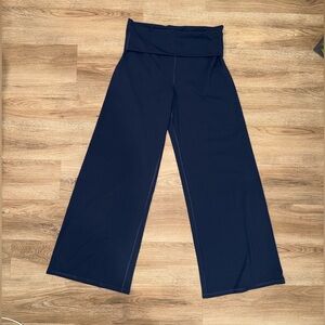 Fabletics Dark Blue Wide-Leg Pants